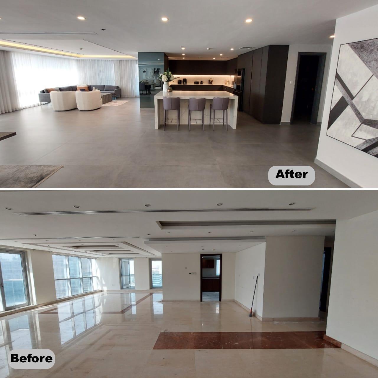 Penthouse renovation in Business Bay - full transformation